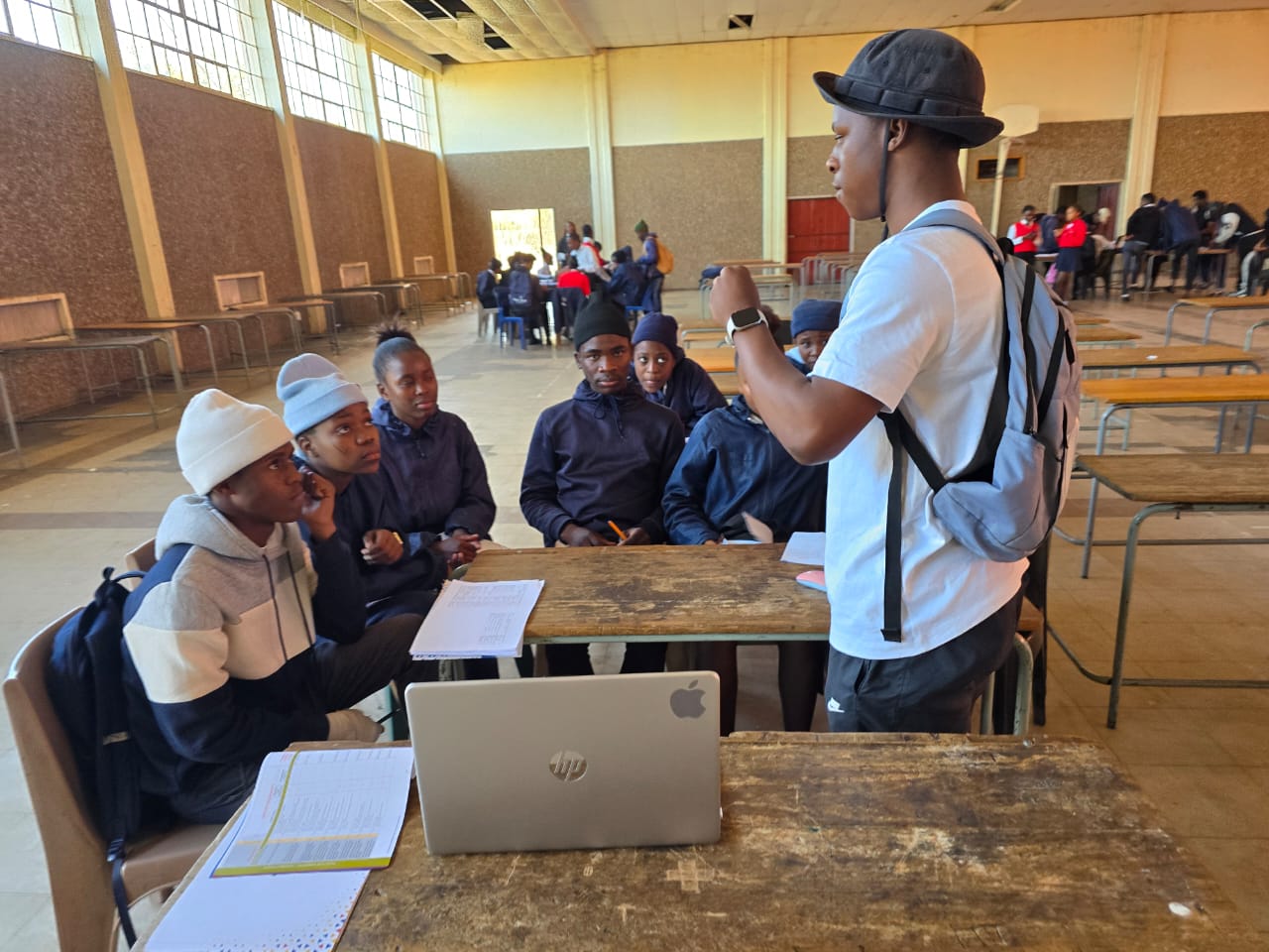 Outreach activity at Madiba A Toloane